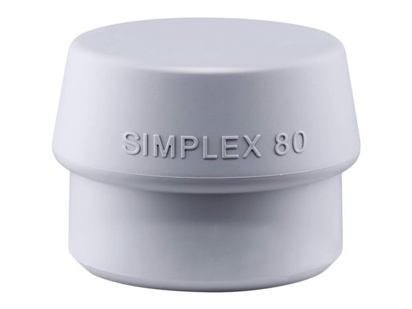 Halder SIMPLEX 3203.080 reservhuvud mellanhård 350 g, 1 st Halder SIMPLEX 3203.080 reservhuvud mellanhård 350 g, 1 st