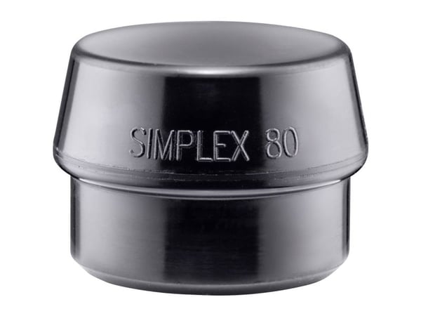 Pehmeä vasaralaikka Simplex-vasaraan 80 mm kumia musta