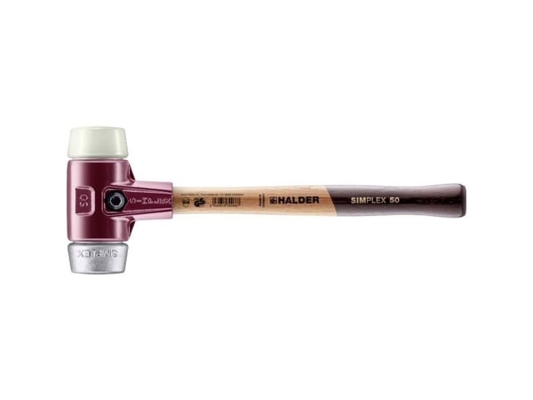 Halder SIMPLEX 3089.050 gummihammare ergonomiskt grepp hård 1265 g 370 mm 1 st