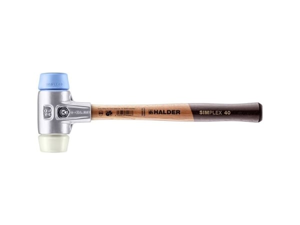 Halder SIMPLEX 3118.040 gummihammare ergonomiskt grepp hård/mjuk 380 g 325 mm 1 st