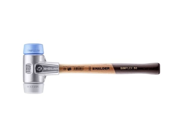 Halder SIMPLEX 3113.050 gummihammare ergonomiskt grepp medel-hård mjuk 635 g 370 mm