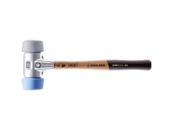 Halder SIMPLEX 3113.051 gummiklubbe ergonomisk grep middels hard myk 630 g 330 mm 1 stk