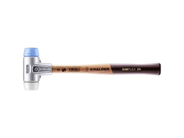 Halder SIMPLEX 3117.030 gummihammer ergonomisk grep middelshard myk 185 g 295 mm 1 stk