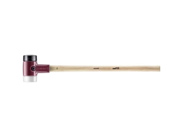Halder SIMPLEX 3027.100 slägga med ergonomiskt grepp, medelhård 5350 g 1000 mm (1 st)