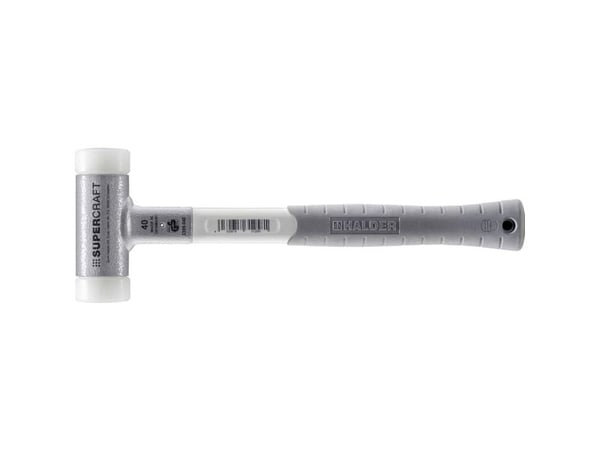 Halder SUPERCRAFT 3399.040 gummihammare ergonomiskt grepp, hård 790 g, 365 mm (1 st.)