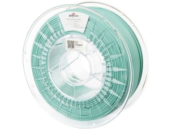 Spectrum Filaments 80136 PLA Pro slagfast 1,75 mm 1000 g pastellturkis (1 stk.)