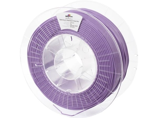Spectrum Filaments 80135 PLA Pro-filament 1,75 mm, 1000 g, Lavender Violet (lilla), 1 stk