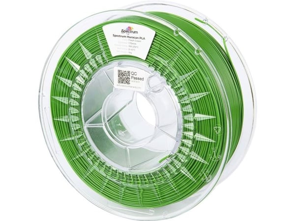 Spectrum Filaments 80923 Huracan PLA FRESH GREEN filament PLA-plast HighSpeed, økt ekstruderingshastighet 1.75 mm 1000 g grønn (1 stk)