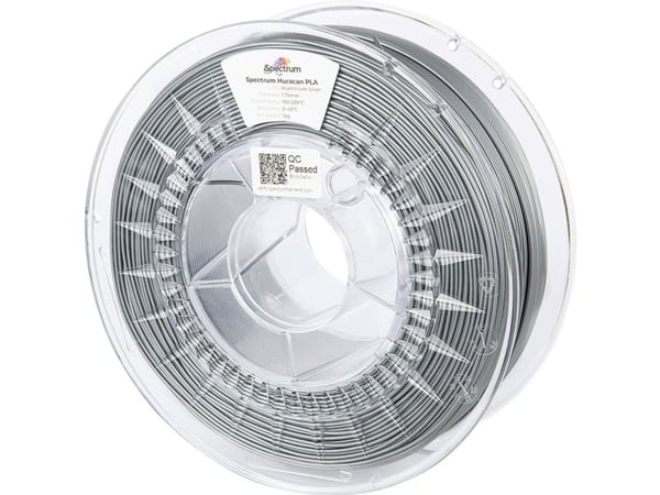 Spectrum Filaments 80918 Huracan PLA ALUMINIUM SILVER 1,75 mm 1000 g aluminium (1 stk)