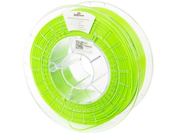 Spectrum Filaments 80664 Premium PCTG Filamentti PCTG kemikaalinkestävä, hajunkestävä 1,75 mm 1000 g vaaleanvihreä, vihreä 1 kpl