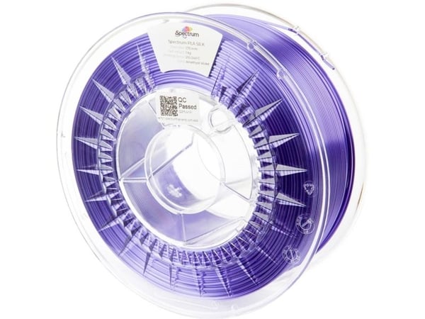 Spectrum Filaments 80512 PLA SILK filament PLA-silke 1,75 mm 1000 g Amethyst Violet (lilla) (1 stk) Spectrum Filaments 80512 PLA SILK filament PLA-silke 1,75 mm 1000 g Amethyst Violet (lilla) (1 stk)