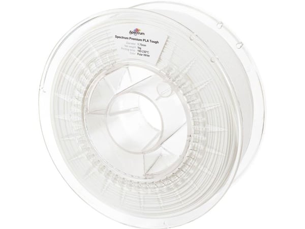 Spectrum Filaments 80195 PLA Tough 1,75 mm 1000 g Polar White 1 stk