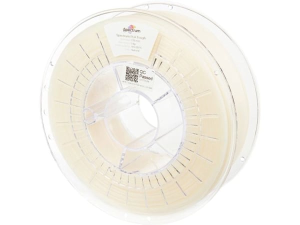 Spectrum Filaments 80201 PLA Tough slagfast 1,75 mm 1000 g natur 1 stk Spectrum Filaments 80201 PLA Tough slagfast 1,75 mm 1000 g natur 1 stk