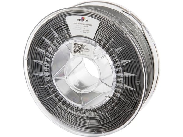 Spectrum Filaments 80095 smart ABS 1,75 mm 1000 g sølv Silver Star
