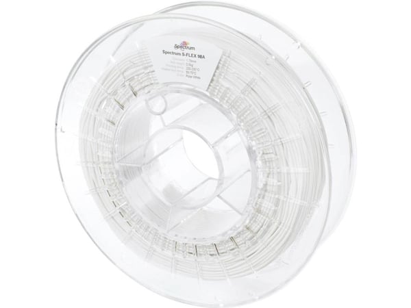 Spectrum Filaments 80521 S-Flex 98A filament TPU 1,75 mm 500 g Polar White