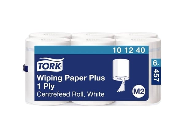 Tork 101240, Papir, Hvit, 570 mm, 380 mm, 215 mm, 8 kg