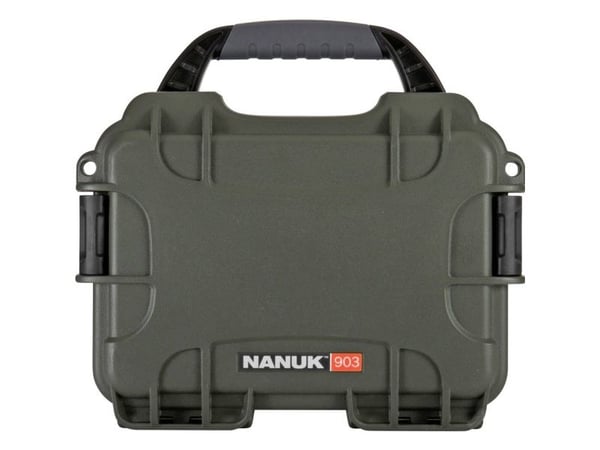 NANUK transportkoffert Mod. 903 (B x H x T) 188 x 79 x 124 mm militærgrønn 903S-000OL-0A0