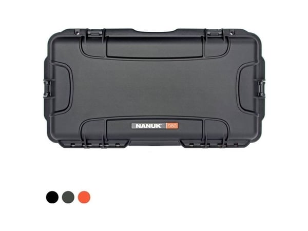 NANUK transportkoffert Mod. 980 (B x H x D) 683 x 157 x 338 mm militærgrønn 980S-000OL-0A0
