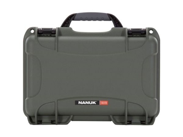 NANUK Transportväska Mod. 909 (B x H x D) 291 x 93 x 178 mm Militärgrön 909S-010OL-0A0