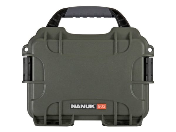 Nanuk transportkoffert mod. 903 (B x H x D) 188 x 79 x 124 mm militærgrønn 903S-010OL-0A0