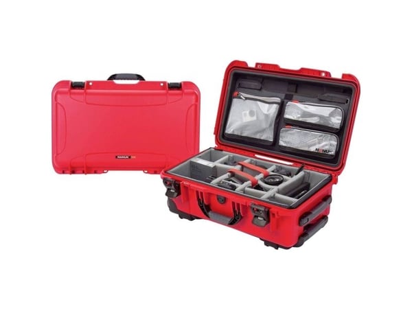 Nanuk transportkoffert Mod. 935 521 x 191 x 287 mm rød 935S-060RD-0A0