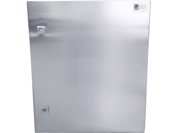 TRU COMPONENTS TC-SS605020 Sähkökaappi 500 x 600 x 200 Ruostumaton teräs Vaaleanharmaa 1 kpl