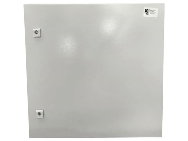 TRU COMPONENTS TC-S606020 Sähkökaappi 600 x 600 x 200 Teräslevy Vaaleanharmaa 1 kpl