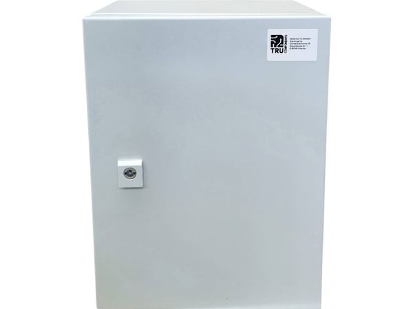 TRU COMPONENTS TC-S403020 Sähkökaappi 300 x 400 x 200 Teräslevy Vaaleanharmaa 1 kpl