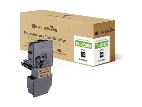 G&G GR-KTK5230K, 2600 sider, Gult, 1 stykker