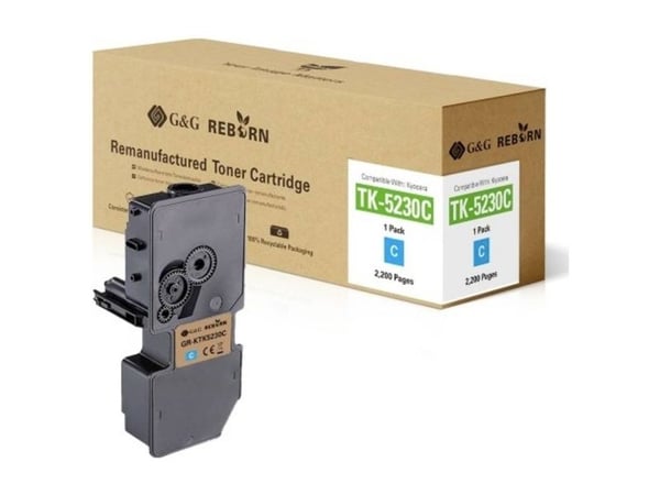 G&G 21301, 2200 sider, Cyan, 1 stykker