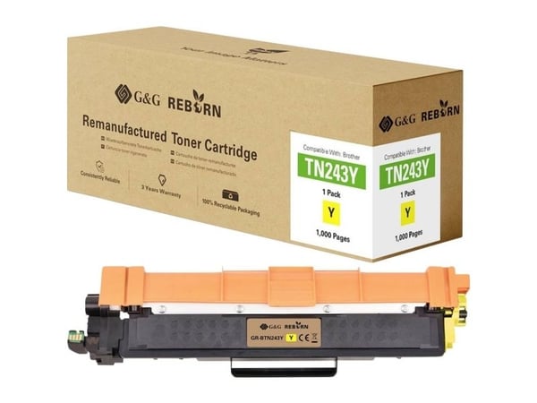 G&G 21183, 1000 sider, Gult, 1 stykker