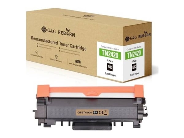 G&G NT-PB2420C, 3000 sider, Svart, 1 stykker