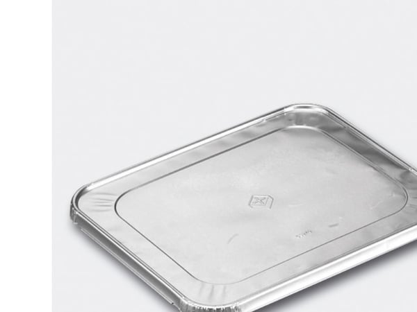 Låg t/gastrobakke, Plus Pack, 1/1GN Rektangulær,529x327x16mm aluminium, aluminium, pakke a 10 stk Fø