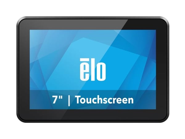 Elo 0764L - LED-skjerm - 7" - åpen ramme - berøringsskjerm - 1280 x 800 WXGA @ 60 Hz - 400 cd/m² - 800:1 - 40 ms - HDMI, DisplayPort, USB-C - svart