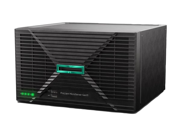 HPE ProLiant MicroServer Gen11 - Server - ultramikrotorn 1-vägs - 1 x Pentium Gold G7400 - RAM 16 GB - SATA - ej hot-swap 3.5" vik/vikar - HDD 1 TB...
