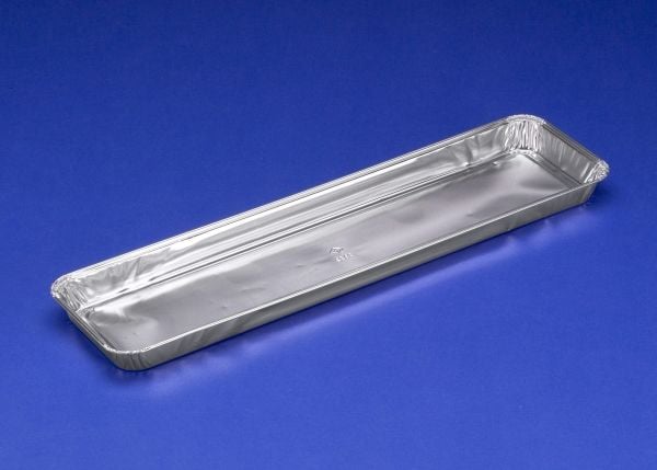 Foliebakke 7372 700ml 390x105x21 mm - (karton á 125 stk.)