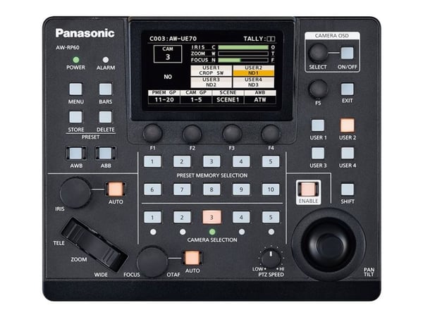 Panasonic AW-RP60GJ, langallinen, musta
