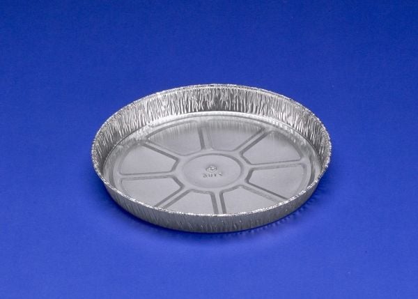 Foliebakke, Plus Pack, Rund kapacitet 640, Ø 206, højde 22 aluminium, aluminium, pakke a 100 stk 1-C