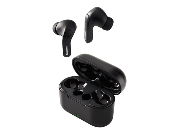 Panasonic RZ-B310W - True wireless-hodetelefoner med mikrofon - i øret - Bluetooth - aktiv støydemping - lydisolerende - svart