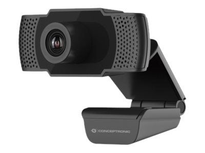 Conceptronic AMDIS01B - Nettkamera - farge - 2 MP - 1920 x 1080 - 1080p - lyd - USB 2.0 - MJPEG, H.264, YUV