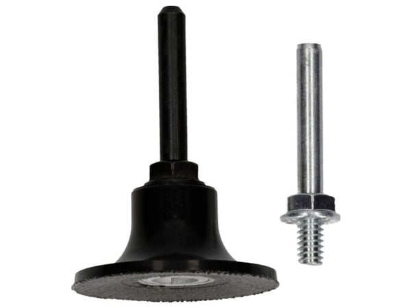 Bosch 2 608 000 857, Slipeskive bakpute, Universal, 25000 o/min, Svart, Rund, 6 mm