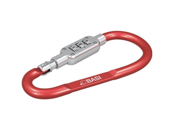 Basi 0006-0104-1400 karabinkroker båndstropper (Ø x L) 6 mm x 95 mm