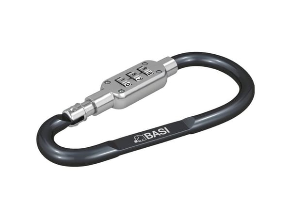 Basi 0006-0104-1100 karabinkroker, båndstropper (Ø x L) 6 mm x 95 mm
