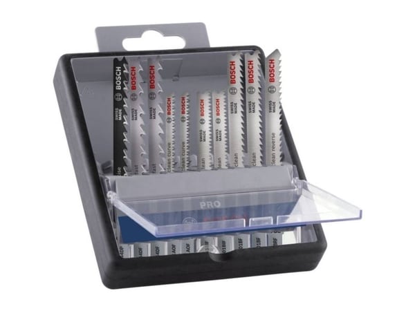 BOSCH stikksagblader T-sats for hardtre og laminat 83 mm 10 stk.