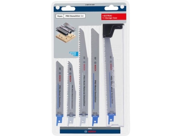 BOSCH sabel sagblad PRO DEMOLITION 12-delt.
