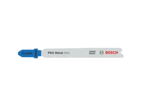BOSCH stikksagblad T PRO metal thin T121GFC 92 mm / 2 stk.