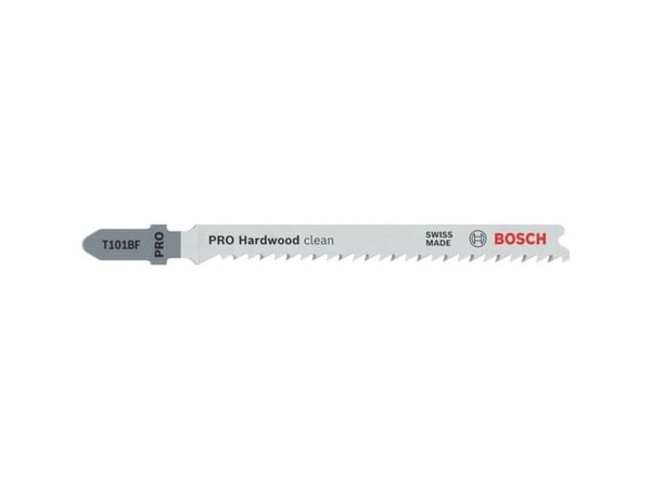 BOSCH stikksagblad T PRO HARDWOOD CLEAN T101BF 100 mm / 2 stk
