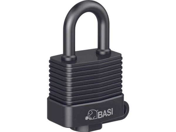 Basi 6150-4000 riippulukko 47 mm Erilaiset Musta avainlukko