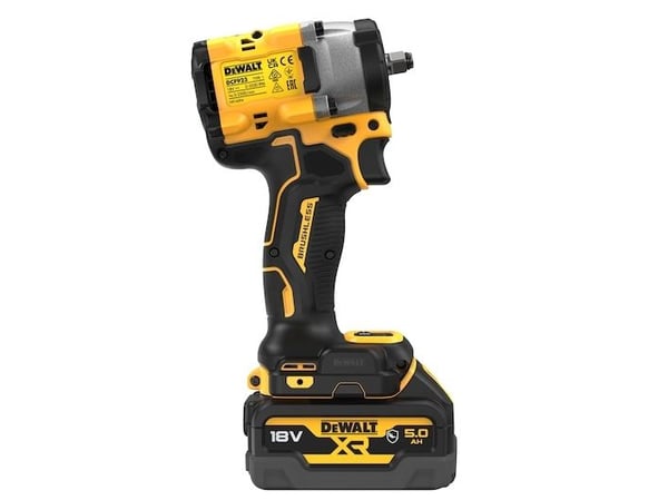 DEWALT.3/8" 18V iskevä jakoavain DCF923P2G 406Nm 2x5.0Ah TAPERI