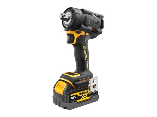 DEWALT 1/2" 18V 406Nm 406Nm 2x5.0Ah iskevä jakoavain työntösylinterillä DCF921P2G DCF921P2G